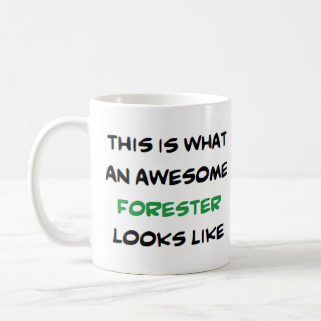 Taza De Café forestero, impresionante (Izquierda)
