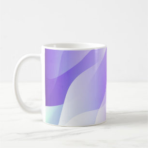 Taza De Café Forma de onda geométrica abstracta con gradiente s