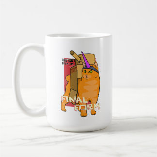 Taza De Café Forma final - Gato de batalla