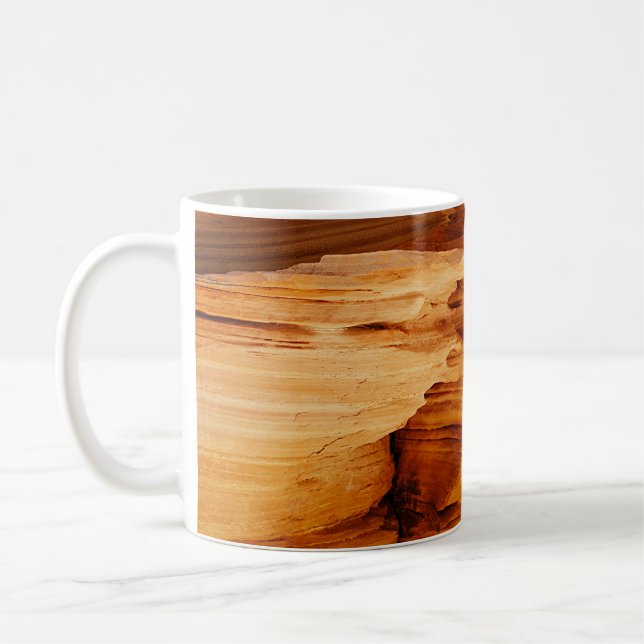 Taza De Café Formación de roca marrón (Izquierda)