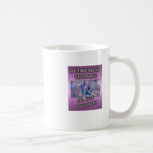 Taza De Café Formación para la Jubilación – No Molestar Chica D