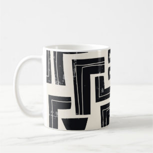 Taza De Café Formas abstractas de acuarela