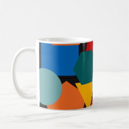Taza De Café Formas Bauhaus