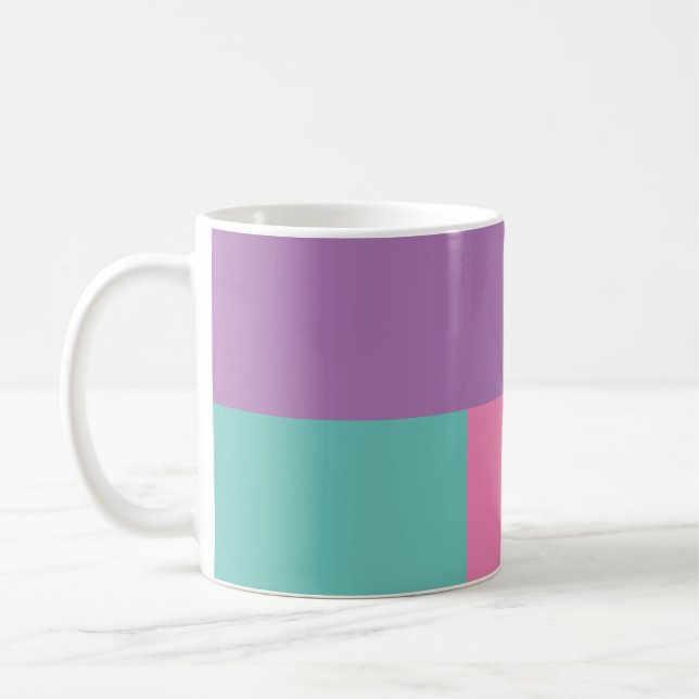 Taza De Café Formas coloridas (Izquierda)