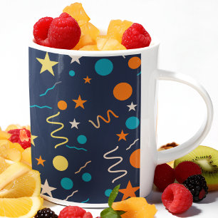 Taza De Café Formas Confetti de celebración