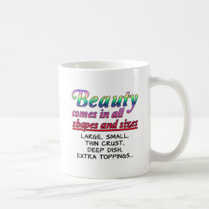 Taza De Café Formas De Belleza Y Tamaños Graciosos Mug