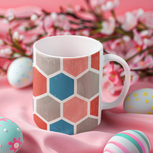 Taza De Café Formas de hexágono geométrico