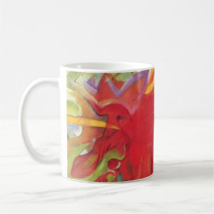 Taza De Café Formas de lucha de Franz Marc, Arte Antiguo Fino
