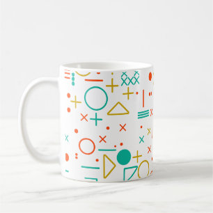 Taza De Café Formas geométricas