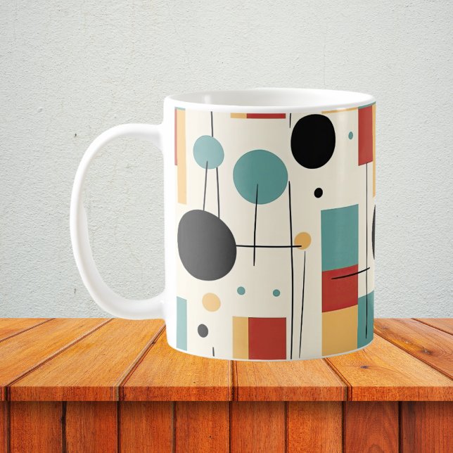Taza De Café Formas geométricas modernas (Subido por el creador)