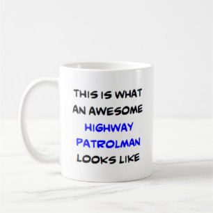 Taza De Café formidable patrullero de carreteras