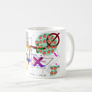 Taza De Café fórmula de matemáticas física escuela