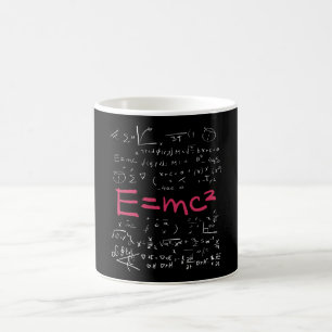 Taza De Café Fórmulas de Física y Matemáticas EMC2