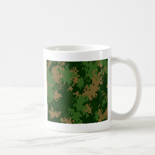 Taza De Café Forrest Camo