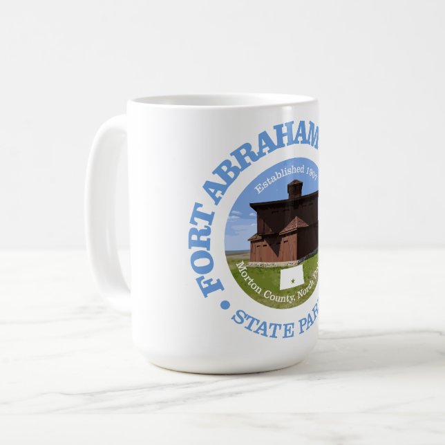 Taza De Café Fort Abraham Lincoln SP (Anverso izquierdo)
