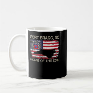 Taza De Café Fort Bragg NC Hogar De La 82ª Camiseta Aérea, Ve