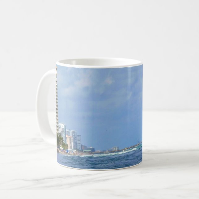 Taza De Café Fort Lauderdale, Florida (Anverso izquierdo)