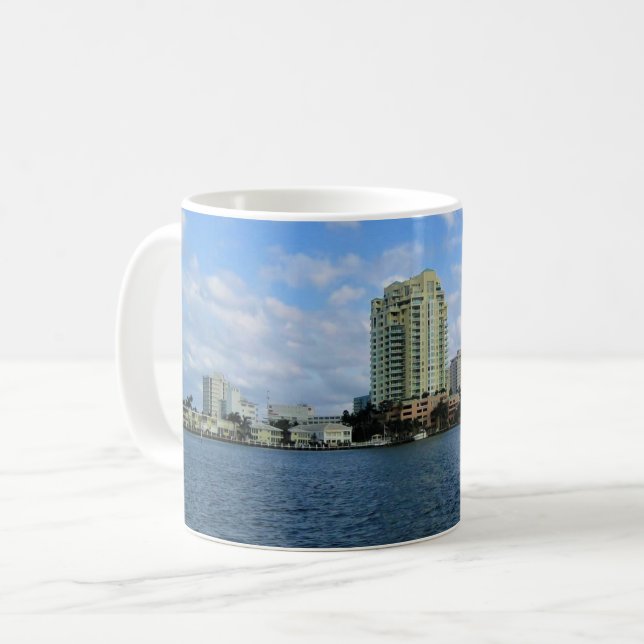 Taza De Café Fort Lauderdale, Florida (Anverso izquierdo)