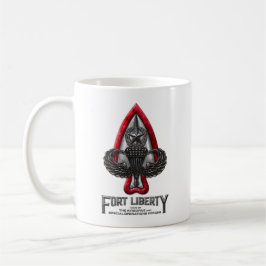 Taza De Café Fort Liberty White Coffee Mug