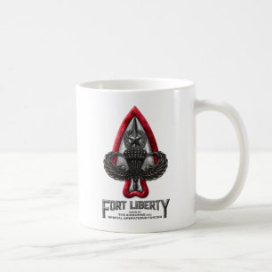 Taza De Café Fort Liberty White Coffee Mug