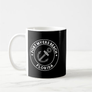 Taza De Café Fort Myers Beach Florida Souvenirs Pocket Logo Lon
