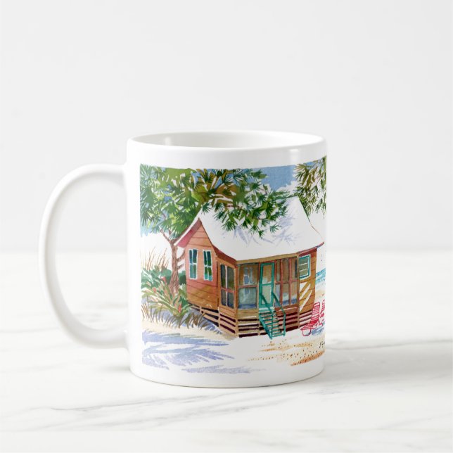 Taza De Café Fort Myers Beach Mug (Izquierda)