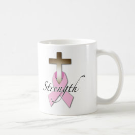 Taza De Café fortaleza de la conciencia sobre el cáncer de mama