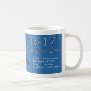 Taza De Café Fortaleza del vuelo B-17