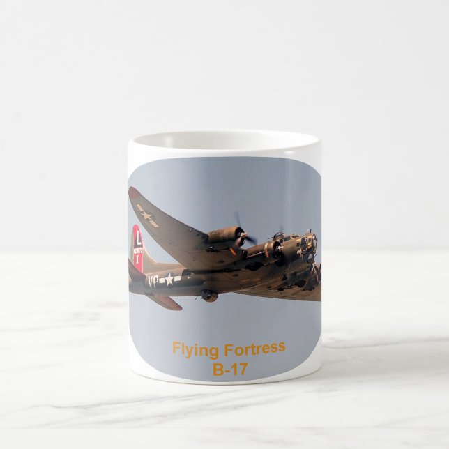 Taza De Café Fortaleza del vuelo B-17 (Centro)