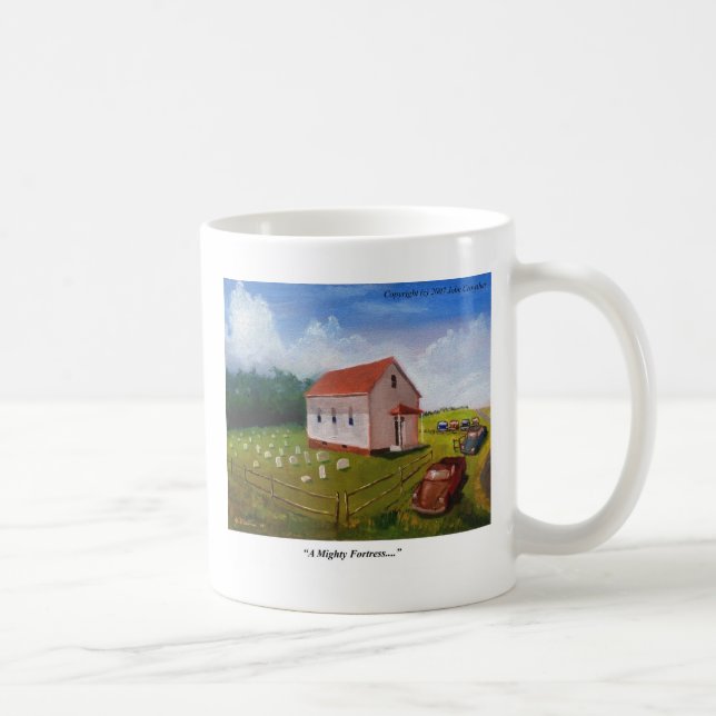Taza De Café Fortaleza poderosa (Derecha)