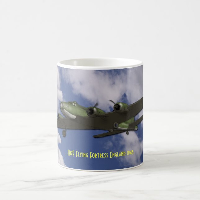 Taza De Café Fortaleza voladora B17F (Centro)