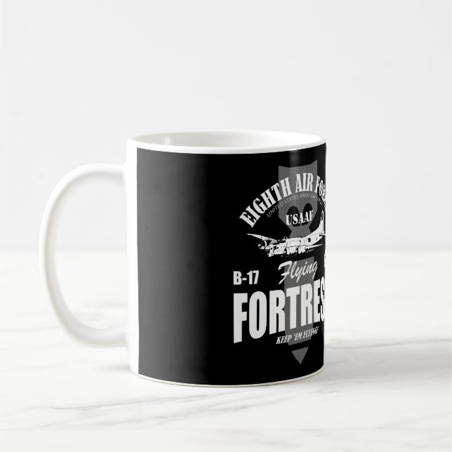 Taza De Café Fortaleza Voladora B-17 (Izquierda)