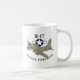 Taza De Café Fortaleza voladora B-17
