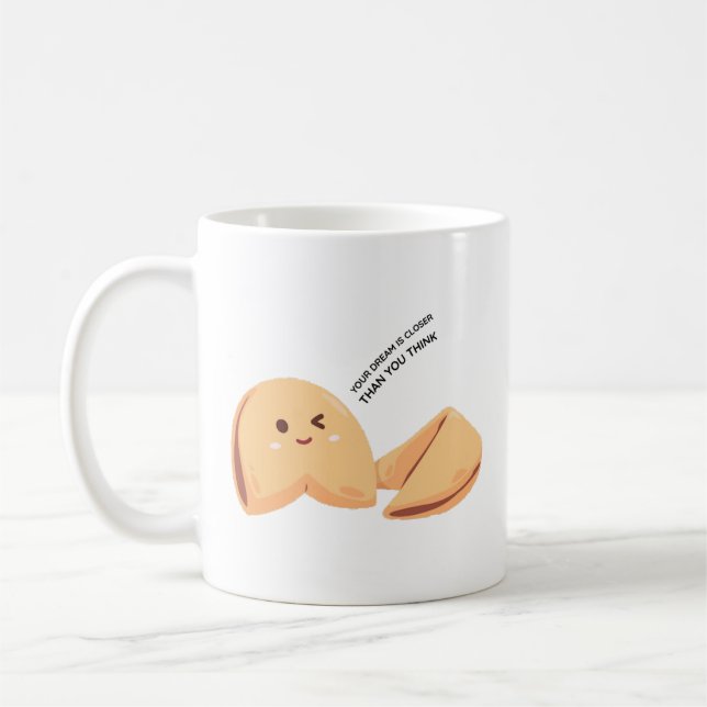 Taza De Café Fortune Cookie Coffee Mug (Izquierda)