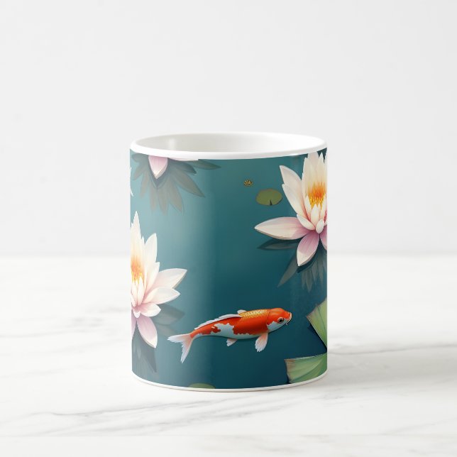Taza De Café Fortune de Koi (Centro)