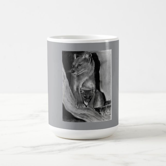 Taza de café Fossa (gato) (Centro)