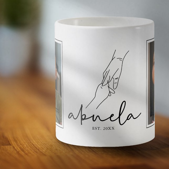 Taza De Café Foto Abuela Establecida 2 (Subido por el creador)