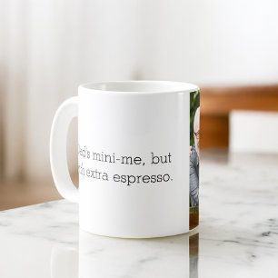 Taza De Café Foto como padre, hija o hijo
