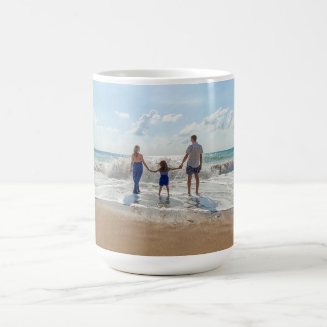 Taza De Café Foto completa personalizada (Centro)
