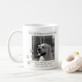 Taza De Café FOTO conmemorativa del perro Keepsake regalo - Aña
