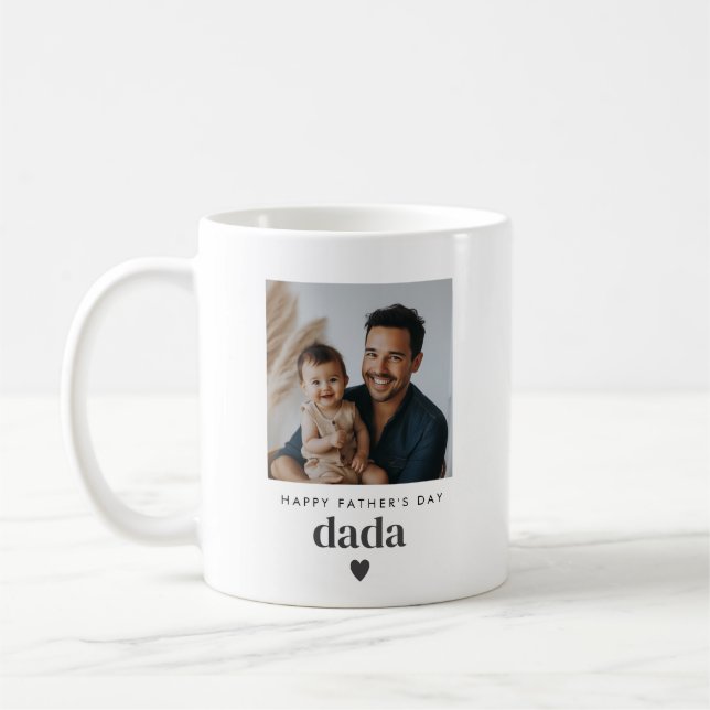 Taza De Café Foto Dada del Día del Padre (Izquierda)