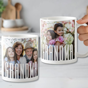 Taza De Café FOTO DE ABUELA Simple Moderna