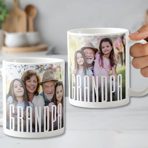 Taza De Café Foto de Abuelo Simple Moderna