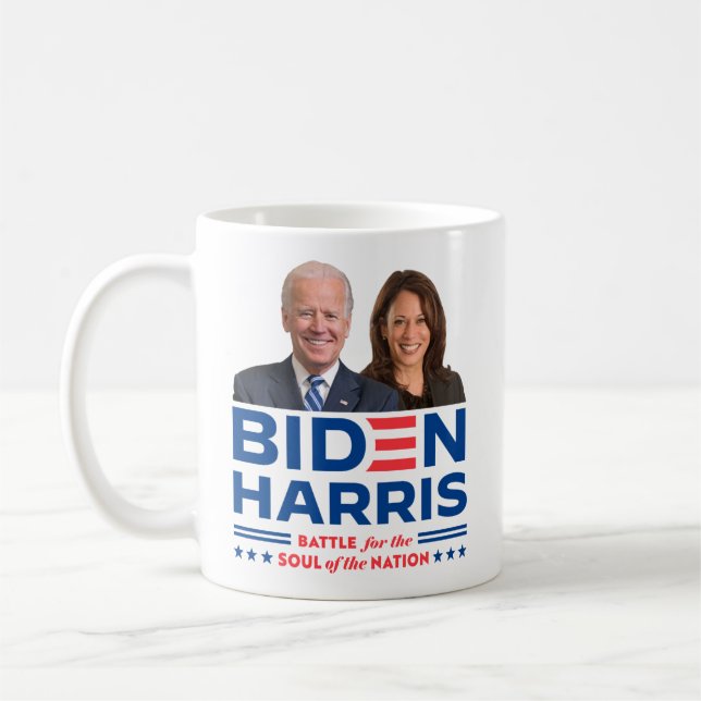 Taza De Café Foto de Biden Harris 2024 (Izquierda)