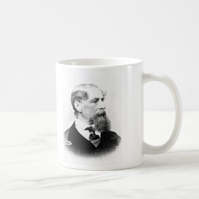 Taza De Café Foto de Charles Dickens (Derecha)