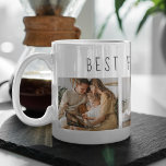 Taza De Café Foto de colección moderna y el mejor regalo de la<br><div class="desc">Presentamos el Regalo de texto Modern Collage Photo & Best Family Ever, una manera única y personalizada de celebrar el amor y la alegría de tu familia. Este regalo especial combina la belleza de un collage de fotos personalizados con un mensaje sincero para crear un conservador memorable que será valorado...</div>