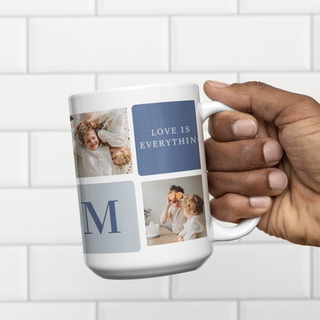 Taza De Café Foto de colección moderna y regalo del Día de los  (Subido por el creador)