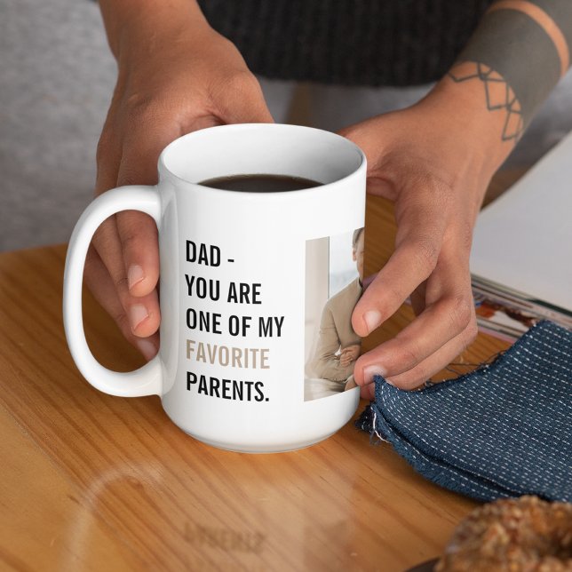 Taza De Café Foto de colección moderna y regalo del Día del Pad (Subido por el creador)