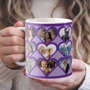 Taza De Café Foto de Corazón Personalizada
