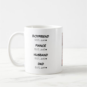Taza De Café Foto de Día de San Valentín de padre de Timeline D